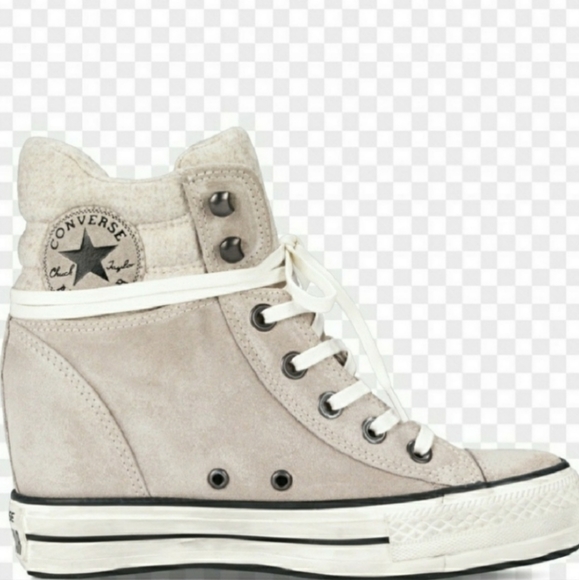 Converse Chuck Taylor Hidden Platform Wedge Sneakers - Picture 1 of 9